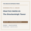 Sevenoaks-Style 11+ English Practice Paper 05: The Brackenleigh Tower (PDF + Answers) — next step, extended reading passage
