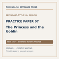 Sevenoaks-Style 11+ English Practice Paper 07: The Princess and the Goblin (PDF + Answers) — next step, extended reading passage